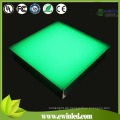 2015 Hotsale 20 * 20cm Edelstahl LED Fliese mit gehärtetem Glas